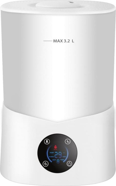 Lagështues ajri BREEZE COMFORT, 3.2L, me ekran dixhital e telekomandë, i bardhë
