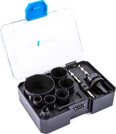 Set shpuese rrethore bi-metal GRAPHITE 57H921, 9 copa, diametër 19-68 mm