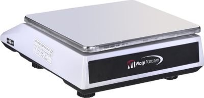 Peshore elektronike Wagi Tarczyn WT-148, 30kg, saktësi 1g, e bardhë