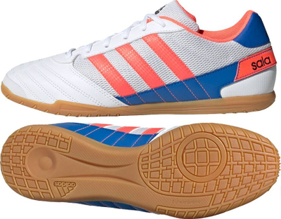 Atlete Adidas Super Sala IN FV2560 FV2560, 47 1/3, të bardha