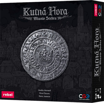 Lojë tavoline CGE Kutna Hora City of Silver, strategjike, mesjetare