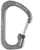 Karabinë mbyllëse çeliku inox, 1 3/32", argjendtë