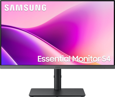 Monitor Samsung Essential S4 S43UF, 24\", Full HD, i zi