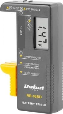 Testues baterish Rebel Tools RB-168D, digjital, universal, gri