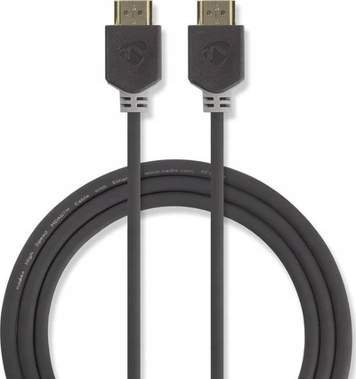 Kabllo HDMI Nedis High Speed, 10m, 4K 60Hz, ngjyrë antracit