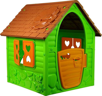 Shtëpi lodrash Dorex House 456, plastike, për fëmijë 2+, jeshile