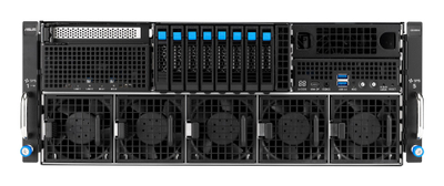 Server rack Asus ESC8000A E13X, 4U, AMD EPYC 9005, 8xNVMe, i zi