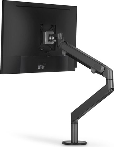 Krah montimi për monitor HAGOR HA, një krah me gaz lift, 15-32", alumini, gri e errët