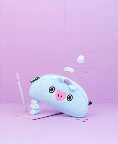 Kuti lapsash BT21 Line Friends MANG, material plushez, shumëngjyrëshe