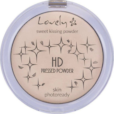 Компактна пудра Lovely HD Pressed Powder, транспарентна, мат ефект, 10 g