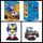 Mbajtëse për kontroller Sonic Cable Guys 30009
