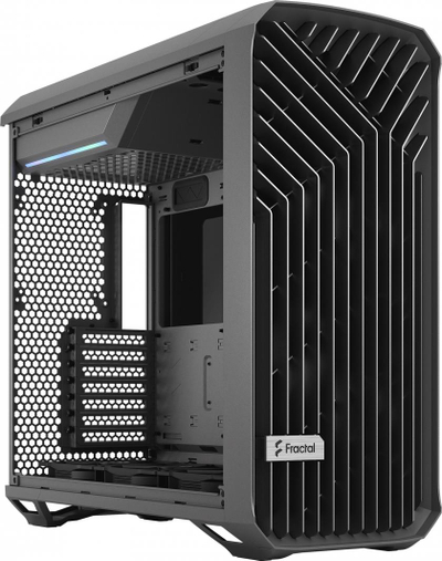 Kasë Fractal Design Torrent TG Light Tint, e hirtë, Full Tower
