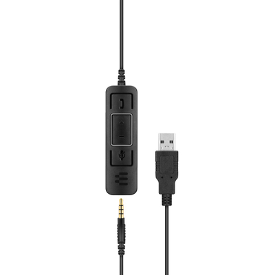 K слушалки EPOS Impact SC 75, USB/3.5mm, црни