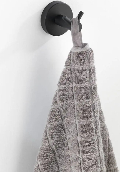 Varëse peshqiri Wenko BOSIO, çelik inox, dyshe, e zezë