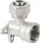 Nyje murale kthesë Hydroland PEX.K.GW20X1/2N, 20x1/2, bronz i nikluar, për tuba PeX