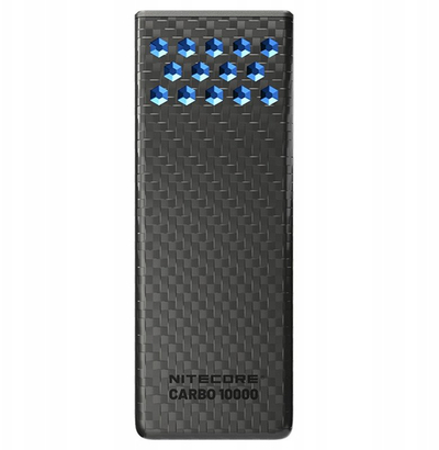 Надворешна батерија Nitecore CARBO 10000 Gen2, 10000mAh, со брз излез, сина