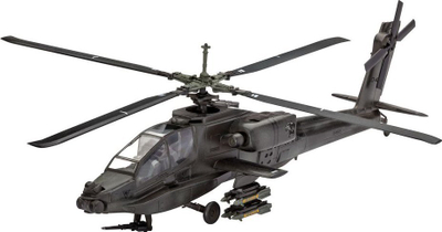 Model helikopter Revell AH-64A Apache 04985, plastik, shkalla 1:100, i zi