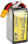 Bateri LiPo Tattu R-Line 4.0 6S1P, 1550mAh, 22.2V 130C, e verdhë