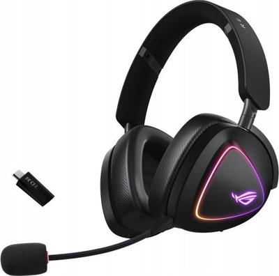 Слушалки Asus ROG Delta II, црни