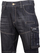 Shkurta pune Lahti Pro SHORT JEANS, slim fit, me përforcime, të zeza
