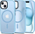 Mbështjellës telefoni Tech-Protect MagMat, për iPhone 15, MagSafe, blu mat