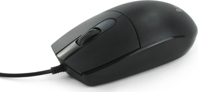 Maush optik Equip 15M, USB A, Silent Click, për dorën e majtë, i zi