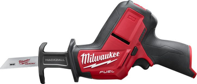 Sharrë reciproke Milwaukee M12 CHZ-0 FUEL Hackzall, 12V, pa bateri, e kuqe