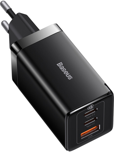 Karikues Baseus GaN5 Pro, 2x USB-C, USB-A, 65W, i zi
