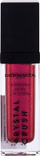 Lip gloss Dermacol Crystal Crush, nuanca 03, me shkëlqim, 6 ml, rozë me shkëlqim