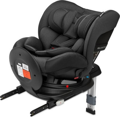 Ulëse veture për fëmijë Caretero Rio i-Size, 40-105 cm 0-22 kg, ISOFIX 360°, e zezë