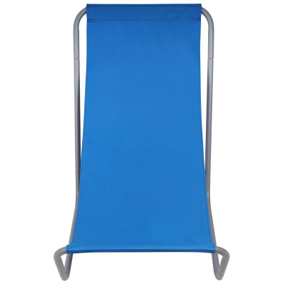 Shezlong palosës Royokamp, me çantë për ta çuar me vete, mban deri 100 kg, blu
