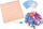 Lojë Montessori ZA4686, puzzle druri, shkopinj shumëngjyrësh