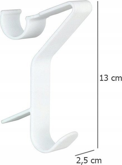Varëse radiatorësh WENKO Flexi Round, set 3 copë, plastike ABS, të bardha