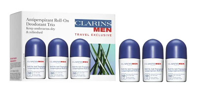Set antiperspirant Clarins Deodorant Roll-On, 3x50ml