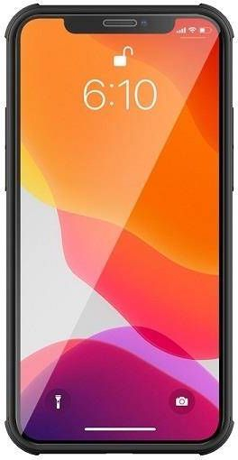 Kapak telefoni Krusell 360 Protective, për iPhone 12 12 Pro 6.1", xham i temperuar, i zi