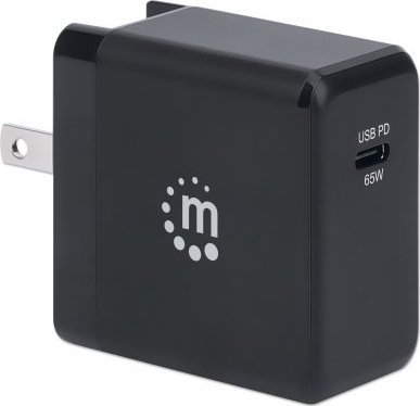 Karikues muri Manhattan GaN, 65W, USB-C, me priza ndërkombëtare, i bardhë