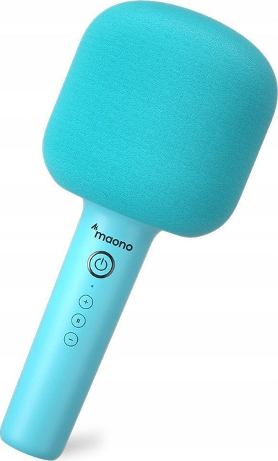 Mikrofon karaoke Bluetooth Maono MKP100, altoparlant 20 m, 8 efekte zanore, i kaltër