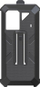 Mbulesë telefoni UleFone Power Armor 18T 18 19 19T, polikarbonat, me karabinë dhe rrip, e zezë