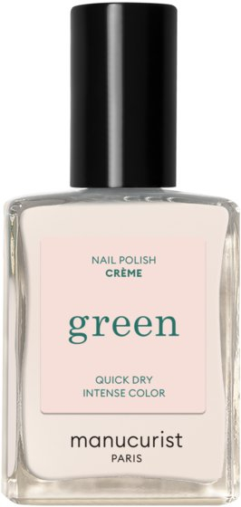 Llak thonjsh Manucurist Green Crème, vegane, 15ml, qumësht e bardhë