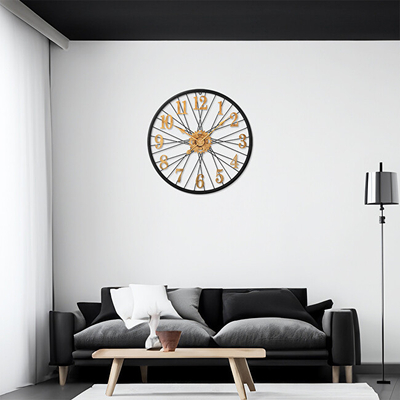 Orë muri MPM Quality Velocipede E04.4489.9080, e zezë