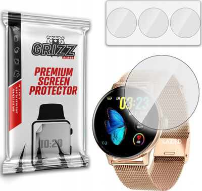 Mbrojtëse ekrani GrizzGlass Hydrogel Film Grizz Lazird Active, hidrogel, 3 copë, transparente