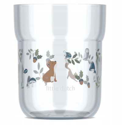 Gotë për kalamaj Little Dutch Mio Forest Friends, 250 ml, shumëngjyrëshe