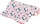 Pelenë bambuje Bocioland Pink Panda, 120x120 cm, rozë