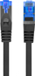 Kabllo rrjeti Lanberg Patchcord Cat6a S/FTP, 0.25m, LSZH CCA, e zezë