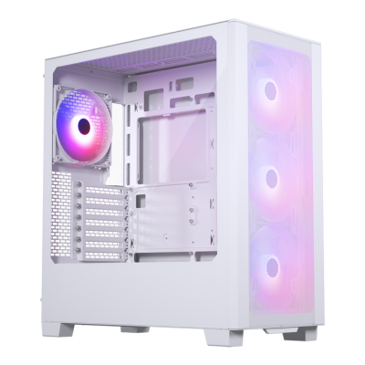 Kasë Phanteks XT Pro Ultra Tempered Glass Windows, D-RGB, e bardhë
