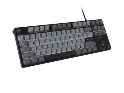 Tastierë mekanike gaming Fury Kanabo K2 TKL, me kabllo, me drita, gri me të zezë