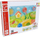 Puzzle druri Hape Sunny Valley 3 in 1, 12 pjesë, për fëmijë 18M+, shumëngjyrësh
