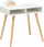 Детска маса Atmosphera White Desk, со полици за складирање, бела