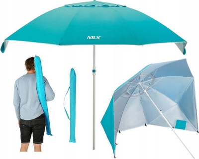 Çadër plazhi Nils Extreme NC7822, 220 cm, turquoise