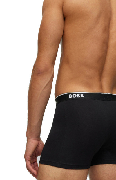 Set mbathje për meshkuj HUGO BOSS, 3 copë, të hirtë/zeza